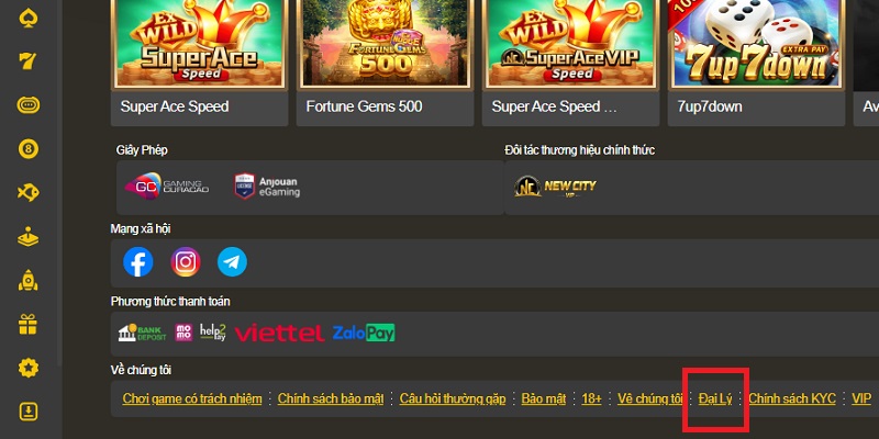 Các bước đăng ký làm đại lý của GA888